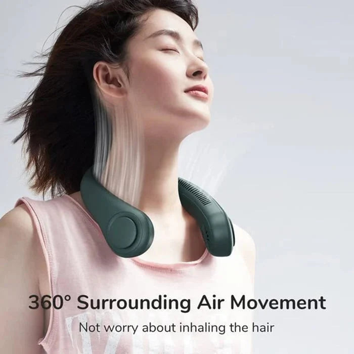 Portable Neck Fan USB Rechargeable