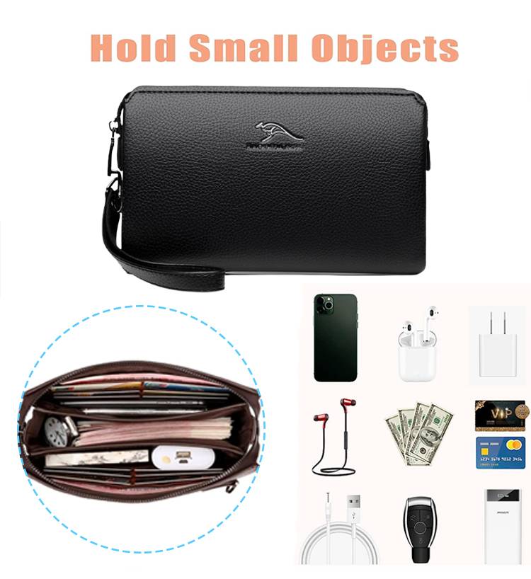Leather Clutch (unisex)