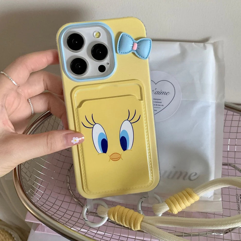 Protective Durable Goose Card Holder Case