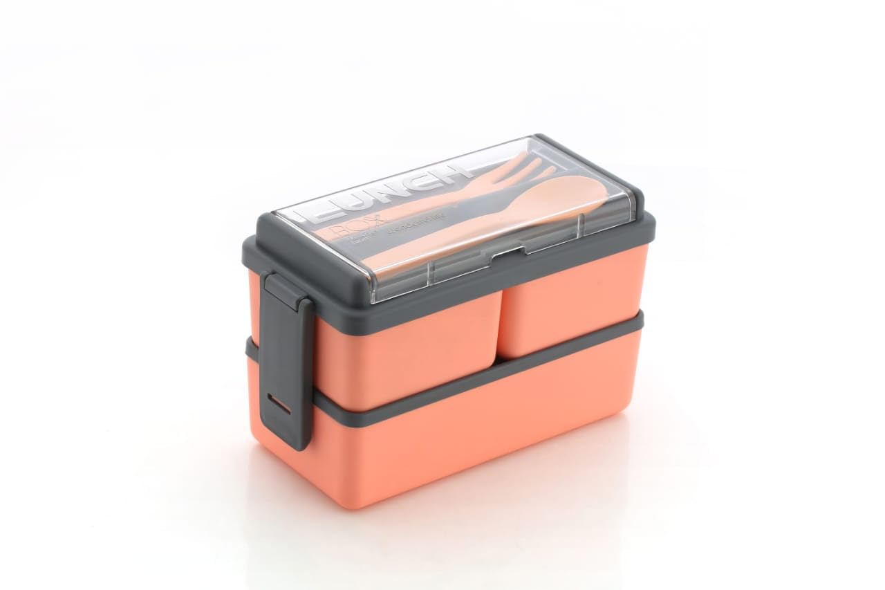 Executive Reusable Lunch Box – Airtight, Durable Tiffin Container with Safety Lock for Adults & Kids