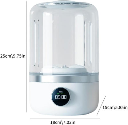 Portable Rechargeable Mini Washing Machine – Cordless Laundry Cup for Underwear & Socks Cleaning