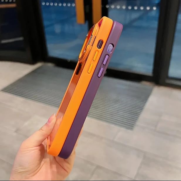 Camera Stand Cases with Lens Protection For iPhones (with Free Camera Lens)