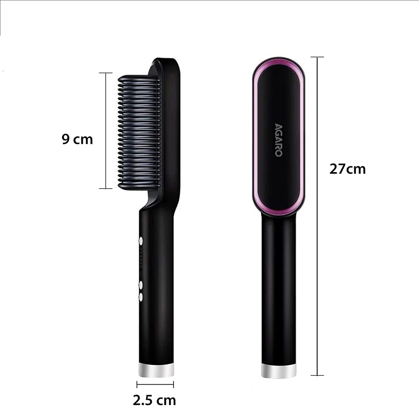 2-in-1 Ceramic Hair Straightening Comb – Smooth, Style & Shine with Ease