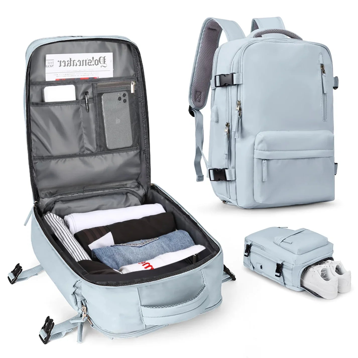 Jetsetter Chic Laptop Backpack