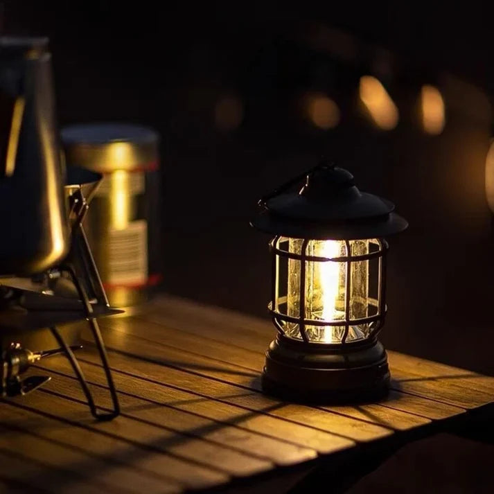 Portable Vintage Camping Lamp
