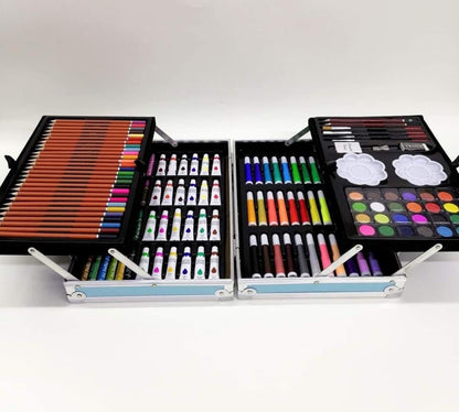 145-Piece Baby Girl Color Set with Metal Bag – Perfect Gift for Little Ones