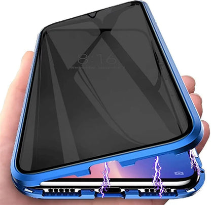 Exclusive Privacy Magnetic Glass Phone Case With 360° Protection