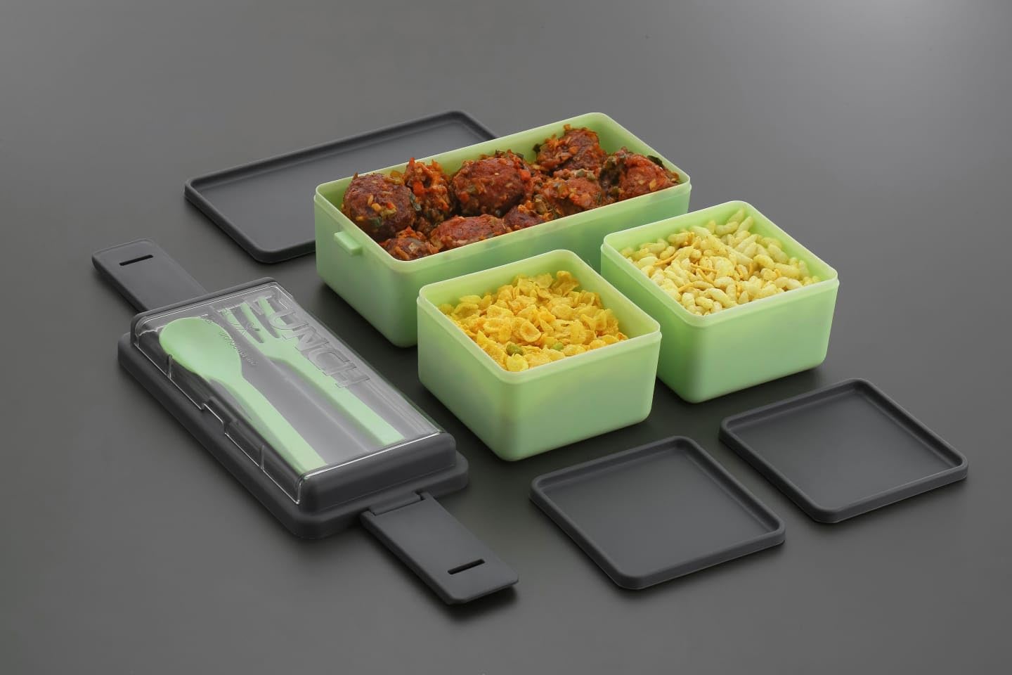 Executive Reusable Lunch Box – Airtight, Durable Tiffin Container with Safety Lock for Adults & Kids