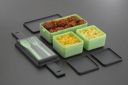 Executive Reusable Lunch Box – Airtight, Durable Tiffin Container with Safety Lock for Adults & Kids