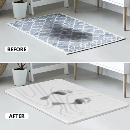 Stone Bath Mat - Non-Slip Super Absorbent