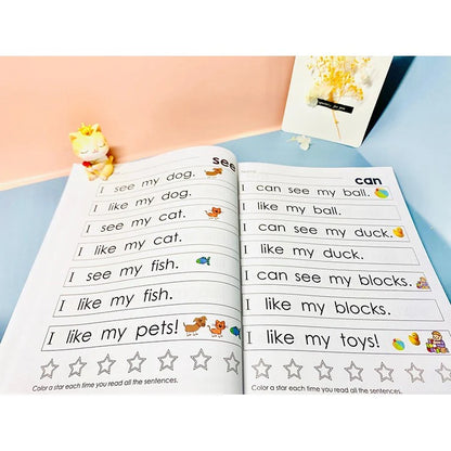 ABC Workbook for Kids: Early Literacy and Alphabet Learning Guide for Preschoolers and Beginners (SET OF 4)