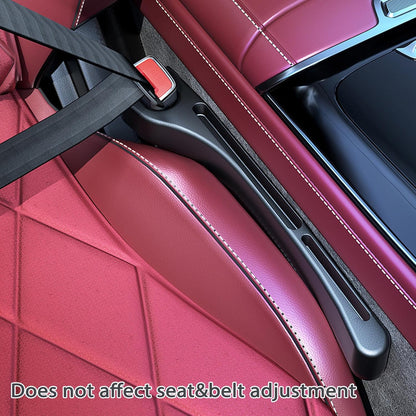 Leakproof Car Seat Gap Filler &amp; Organizer – Wipeable, Water-Resistant Plugging Strips (Black)