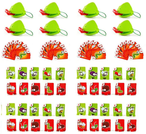 Lickin’ Lizard Frenzy - The Ultimate Bug-Chasing Family Board Game Adventure