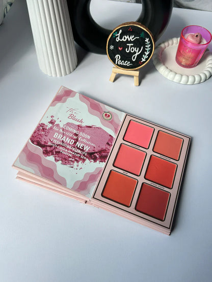 5-in-1 Fashion Makeup Palette Book – All-in-One Beauty Essentials for Eyes, Lips, and Face