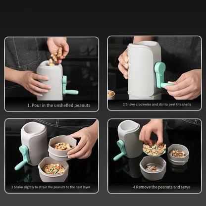 Mini Hand Crank Peanut Sheller