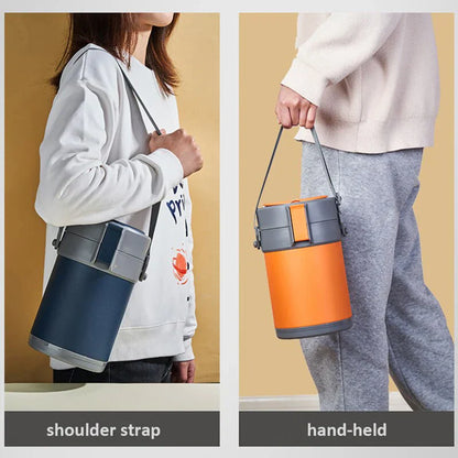 Stainless Steel Multi-layer Large-capacity Extra-long Insulated Lunch Box
