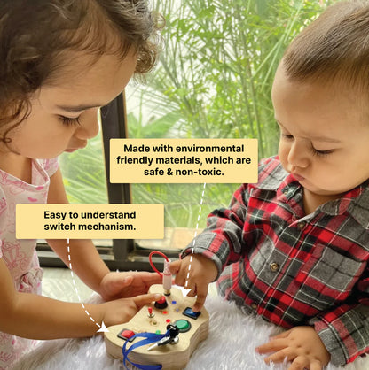 Montessori Tinker Pad Busy Board-V2