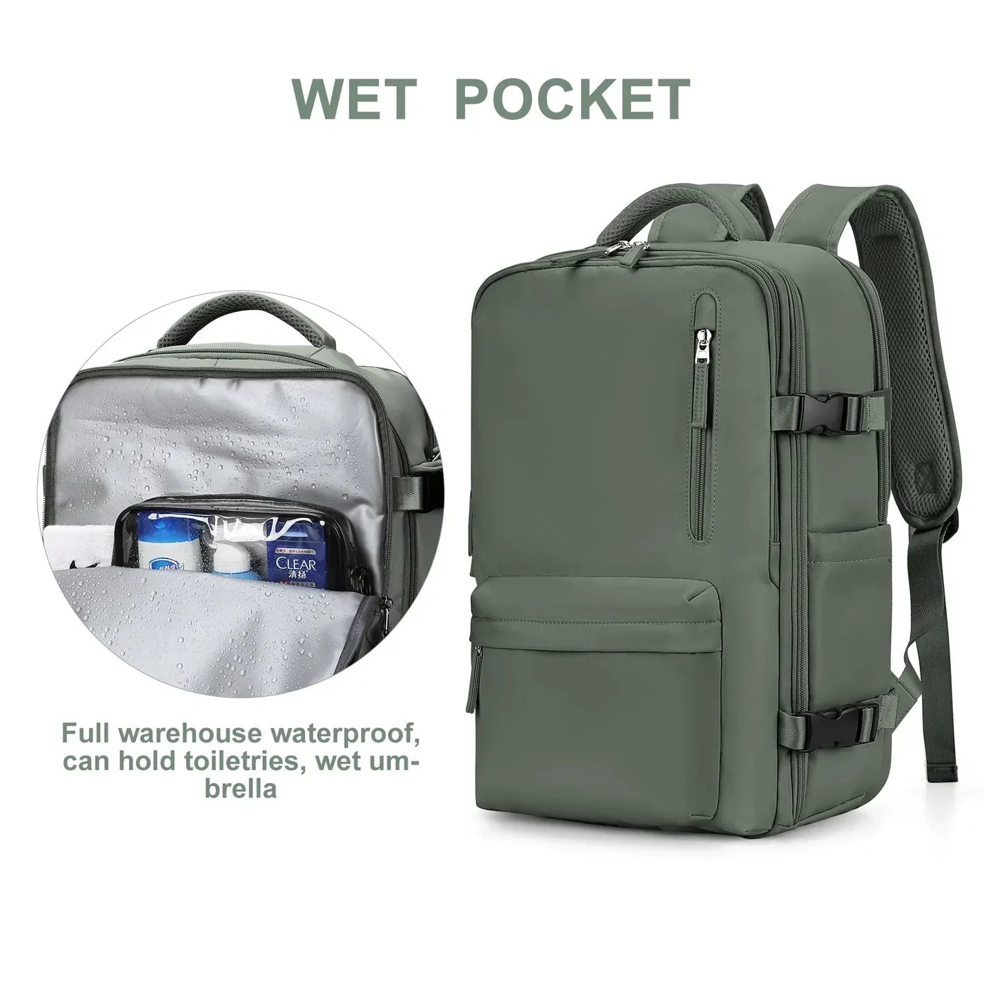 Jetsetter Chic Laptop Backpack