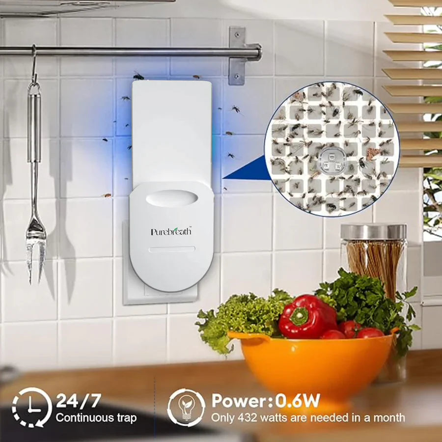 Indoor Flying Insect Trap Plug-in