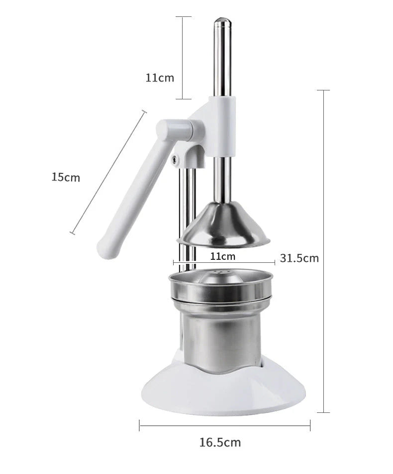 Stainless Steel Premium Manual Juicer