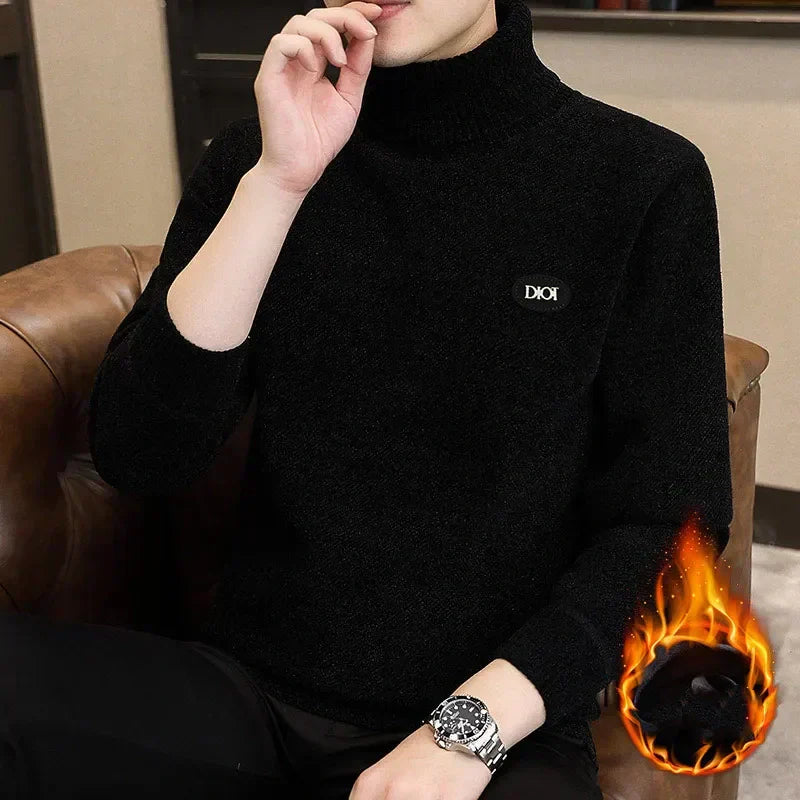 WARM TURTLENECK SWEATER FOR MEN